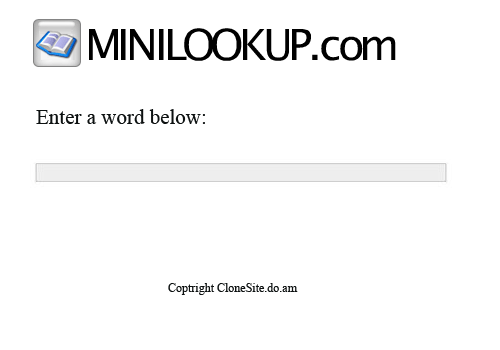 minilookup.com Clone Site