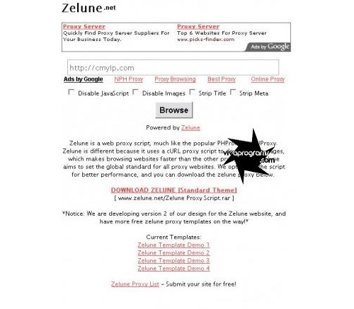 Zelune.net Clone Site
