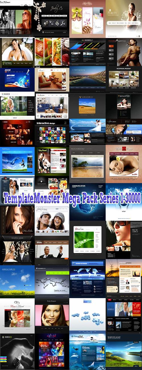 30.000 TemplateMonster Mega Series ( 40 GB ) NEW