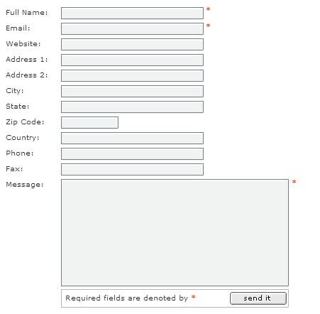Ades Mail Form