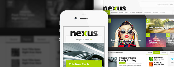 Nexus - Magazine WordPress Theme