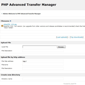 PHP Advanced Transfer Manager