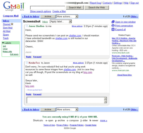 Gmail.com Clone Script